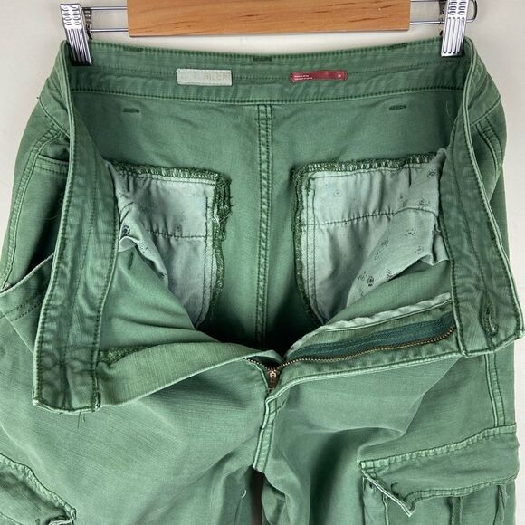 Anthropologie Pilcro Utility Cargo Pant - Army Green - Picture 8 of 8